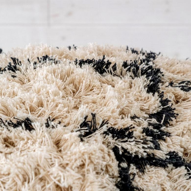 クッション プフ ボリューム クロス デザイン コットン 約 W 40 D 40 H 40 スツール オットマン プーフ アジアン家具 おしゃれ 天然素材 ナチュラル 34433 | ELEMENTS（インテリア） | 08