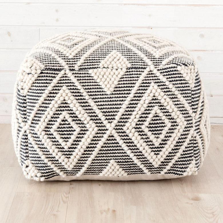 ELEMENTS プフ クッション スツール raha 座いす ビーズクッション