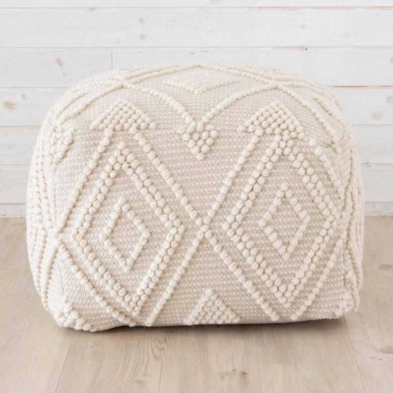 プフ クッション スツール raha 座いす ビーズクッション 四角 家具 1人掛け 北欧 ボヘミアン インテリア 四角 34440-iv | ELEMENTS（インテリア） | 14