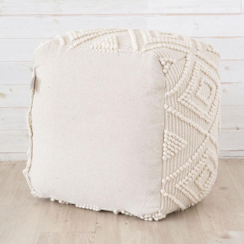 プフ クッション スツール raha 座いす ビーズクッション 四角 家具 1人掛け 北欧 ボヘミアン インテリア 四角 34440-iv | ELEMENTS（インテリア） | 15