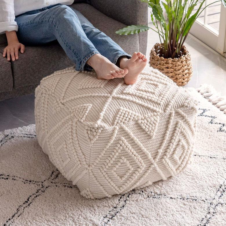 デニム ビーズ スツール クッション 楽天市場】デニム生地 ビーズクッション スツール 大きめ