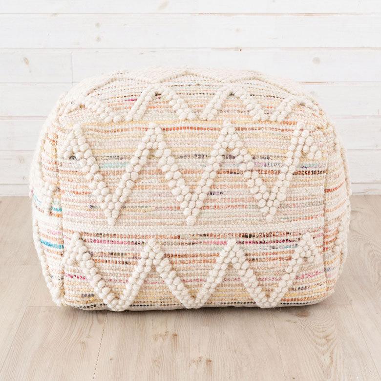 プフ クッション スツール raha 座いす ビーズクッション 四角 家具 1人掛け 北欧 ボヘミアン インテリア 四角 34441-mt | ELEMENTS（インテリア） | 14