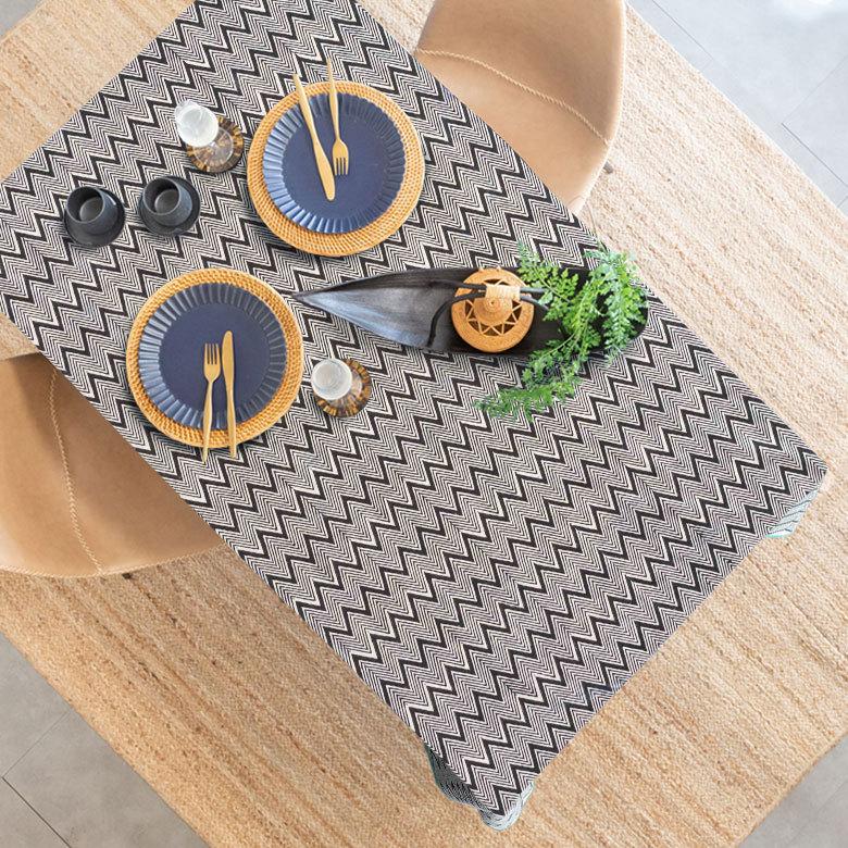 テーブルクロス インド ブロック プリント 柄 綿 コットン 約150cm