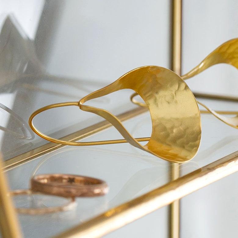 ピアス 真鍮 ゴールド アクセサリー レディース フック ピアス エスニック 揺れる エレガント カジュアル アジアン おしゃれ 34457 | ブランド登録なし | 15