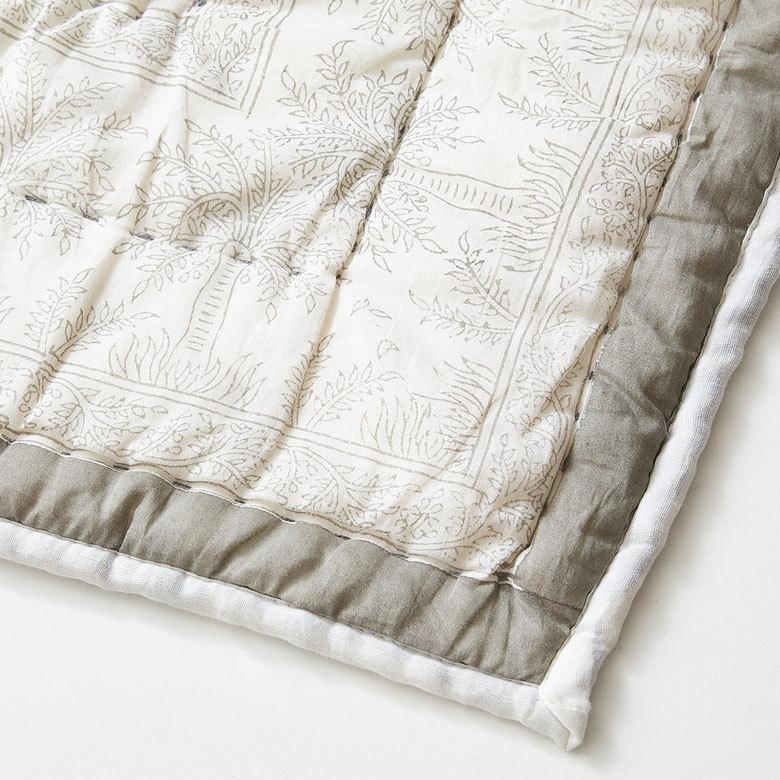 マルチカバー キルト 大判 ブランケット 正方形 ソファ ベッド ヤシの木 春 夏 秋 冬 綿 コットン ベビー 子供 洗える 洗濯可  おしゃれ 北欧 34462 | ブランド登録なし | 14