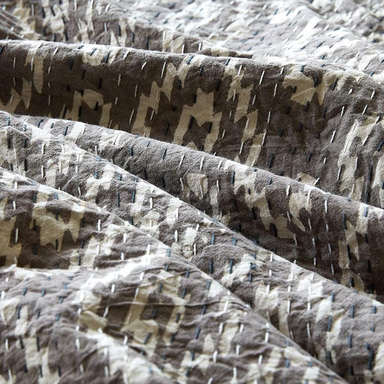 マルチカバー キルト 大判 ブランケット 正方形 ソファ ベッド 幾何柄 春 夏 秋 冬 夏用 綿 コットン ベビー 子供 洗える 洗濯可  おしゃれ 北欧 34464-gy | ブランド登録なし | 12