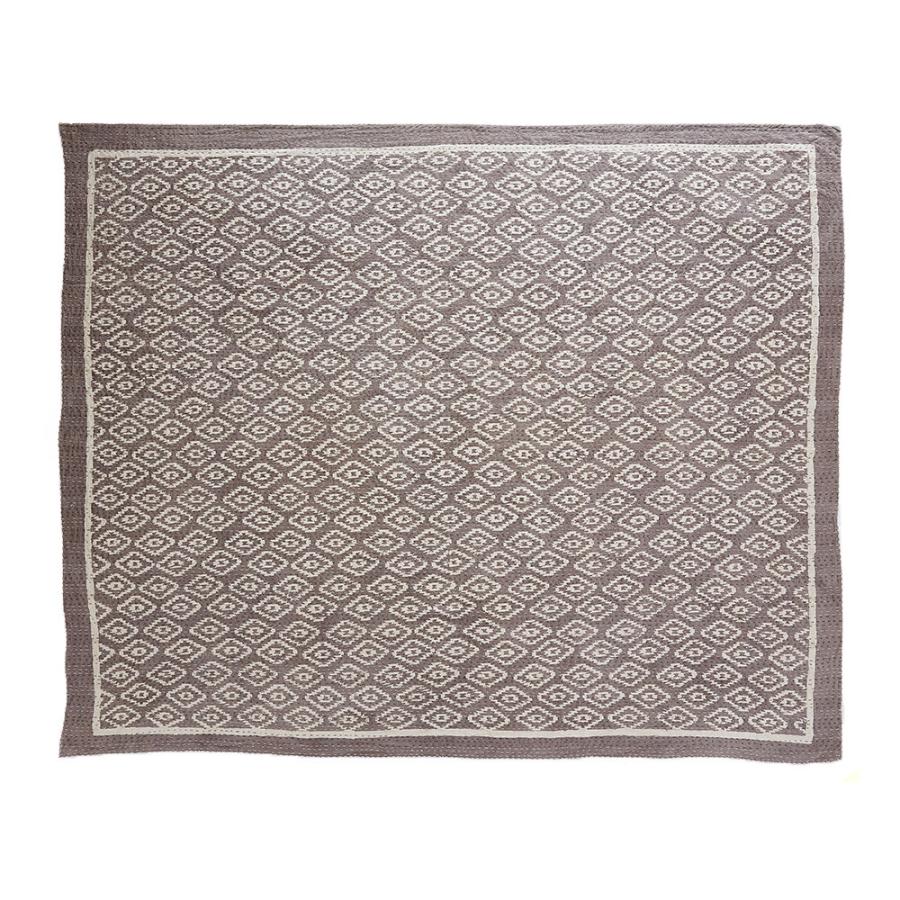 マルチカバー キルト 大判 ブランケット 正方形 ソファ ベッド 幾何柄 春 夏 秋 冬 夏用 綿 コットン ベビー 子供 洗える 洗濯可  おしゃれ 北欧 34465-gy | ブランド登録なし | 20