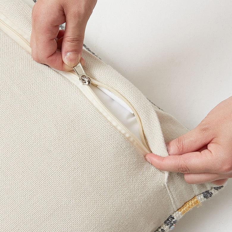 クッションカバー キリム柄 30×50cm クッション カバー 長方形 横長 ピロー 背もたれ ソファ ベッド アウトドア 車内 おしゃれ かっこいい 北欧 西海岸 34471 | ブランド登録なし | 14