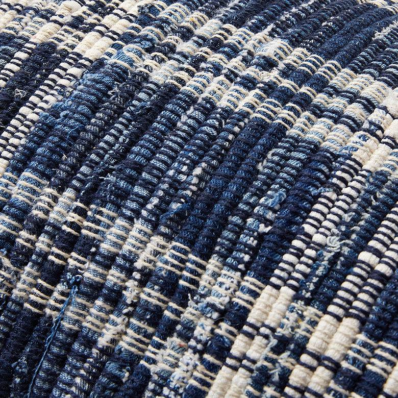 クッションカバー デニム 30×50cm チェック柄  長方形 横長 クッション用カバー ピロー 背あて 背当て ソファ ベッド  ヴィンテージ 西海岸 ビーチ | ブランド登録なし | 02