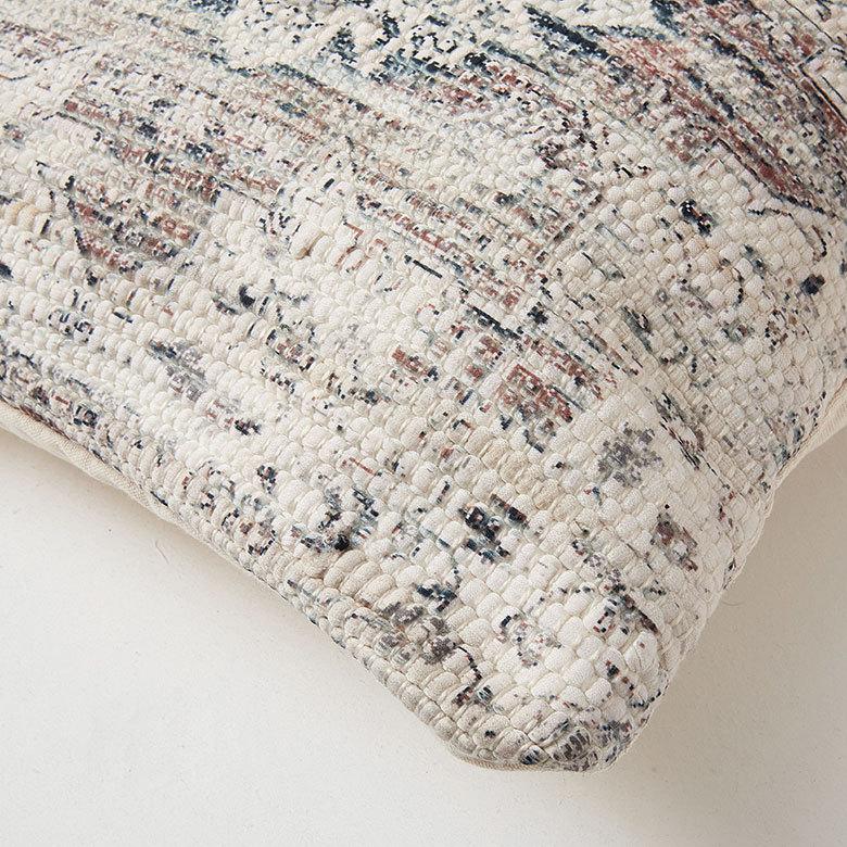 クッションカバー コットン ウーブンプリント 45ｘ45cm エスニック柄 Raha ラーハ 正方形 四角 ソファ ベッド アウトドア リビング BOHO アジアン 雑貨 34476 | ブランド登録なし | 08