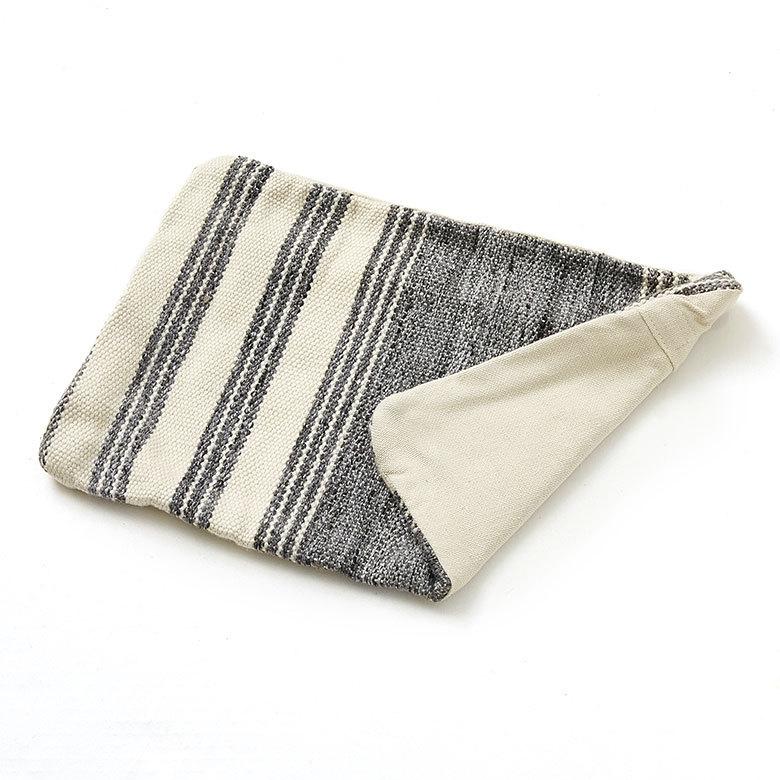 クッションカバー キリム柄 30ｘ50cm ボーダー柄 インド  長方形 横長 ピロー 背もたれ ソファ ベッド アウトドア 車内 おしゃれ かっこいい 北欧 西海岸 34479 | ブランド登録なし | 19