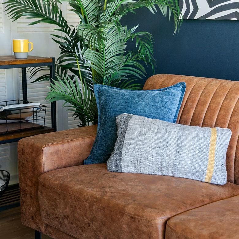 クッションカバー キリム柄 30ｘ50cm ボーダー柄 インド  長方形 横長 ピロー 背もたれ ソファ ベッド アウトドア 車内 おしゃれ かっこいい 北欧 西海岸 34480 | ブランド登録なし | 15