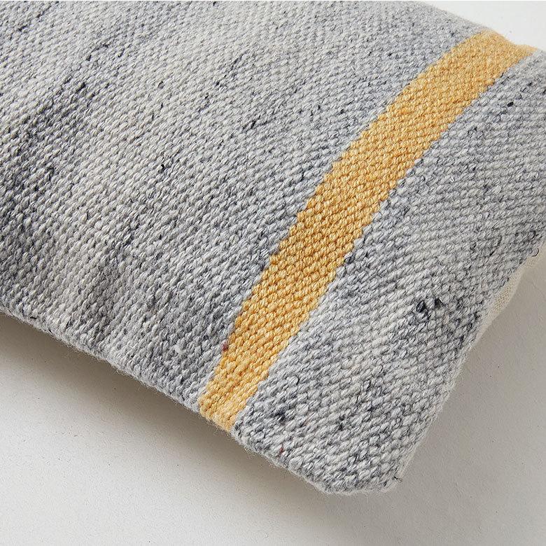 クッションカバー キリム柄 30ｘ50cm ボーダー柄 インド  長方形 横長 ピロー 背もたれ ソファ ベッド アウトドア 車内 おしゃれ かっこいい 北欧 西海岸 34480 | ブランド登録なし | 08