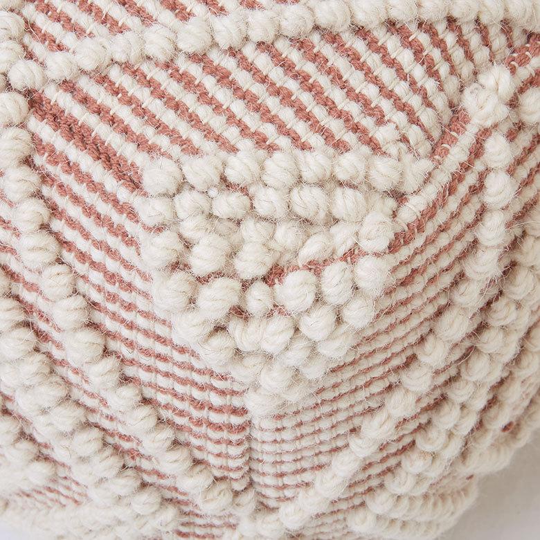 プフ クッション オットマン スツール インド 幾何柄 ジオメトリック Raha ラーハ フロア BOHO 北欧 リゾート モロッカン ボヘミアン アジアン 雑貨 34483-br | ELEMENTS（インテリア） | 16