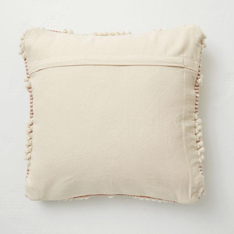 クッションカバー インド ブラウン 幾何柄 ジオメトリック Raha ラーハ ダイヤ柄 正方形 四角 おしゃれ BOHO モロッカン アジアン 雑貨 エスニック  34484-br | ブランド登録なし | 11