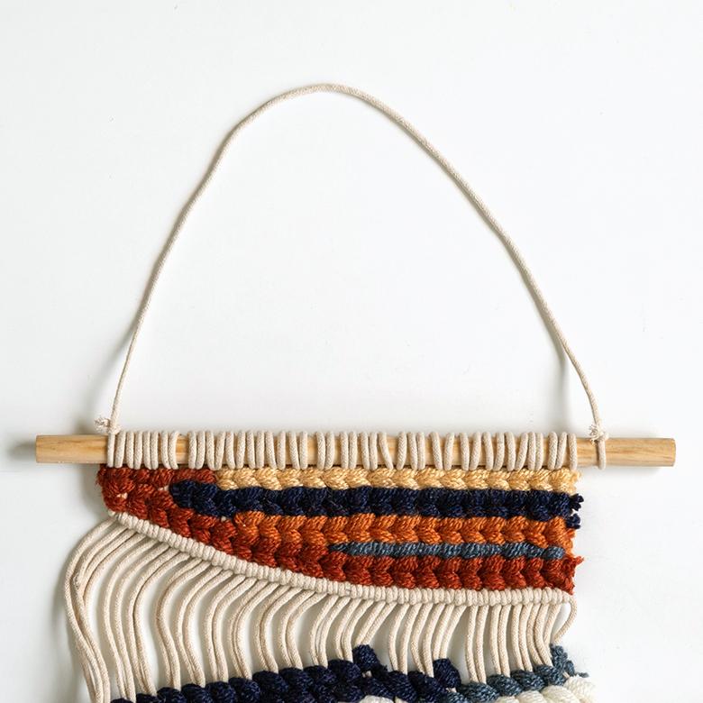 メール便対応 タペストリー マクラメ ロープ インテリア 壁飾り ウォール デコレーション おしゃれ 北欧 リゾート ナチュラル 韓国 雑貨 西海岸風 海 塩系 34494 | ELEMENTS（インテリア） | 16