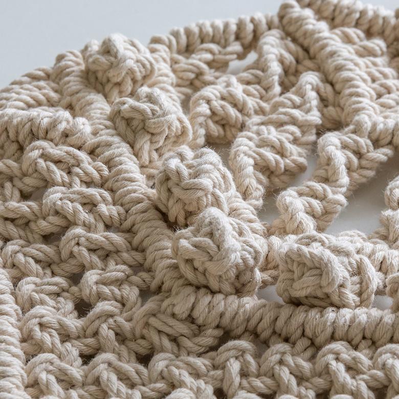 メール便対応 タペストリー マクラメ ロープ クリスマス ツリー インテリア 壁飾り ウォール デコレーション おしゃれ 北欧 リゾート ナチュラル 雑貨 34495 | ELEMENTS（インテリア） | 10