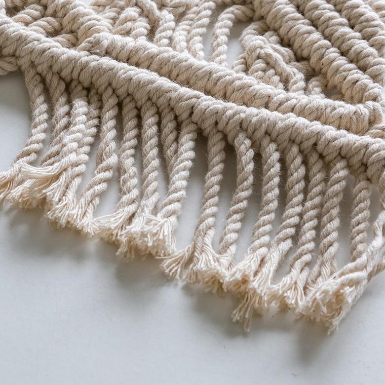 メール便対応 タペストリー マクラメ ロープ クリスマス ツリー インテリア 壁飾り ウォール デコレーション おしゃれ 北欧 リゾート ナチュラル 雑貨 34495 | ELEMENTS（インテリア） | 14