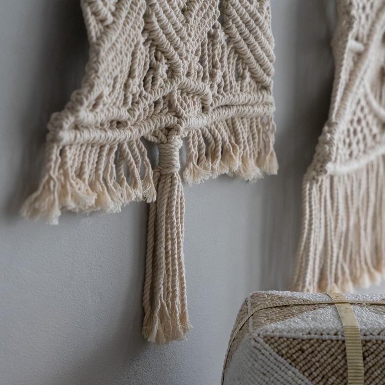 メール便対応 タペストリー マクラメ ロープ クリスマス ツリー インテリア 壁飾り ウォール デコレーション おしゃれ 北欧 リゾート ナチュラル 雑貨 34495 | ELEMENTS（インテリア） | 08