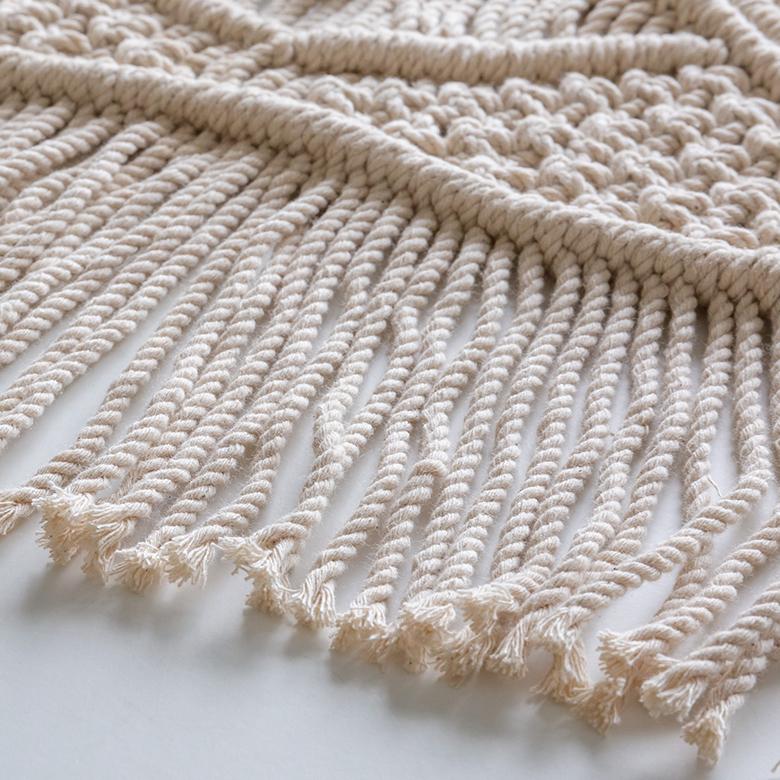 メール便対応 タペストリー マクラメ ロープ クリスマス ツリー インテリア 壁飾り ウォール デコレーション おしゃれ 北欧 リゾート ナチュラル 雑貨 34496 | ELEMENTS（インテリア） | 14