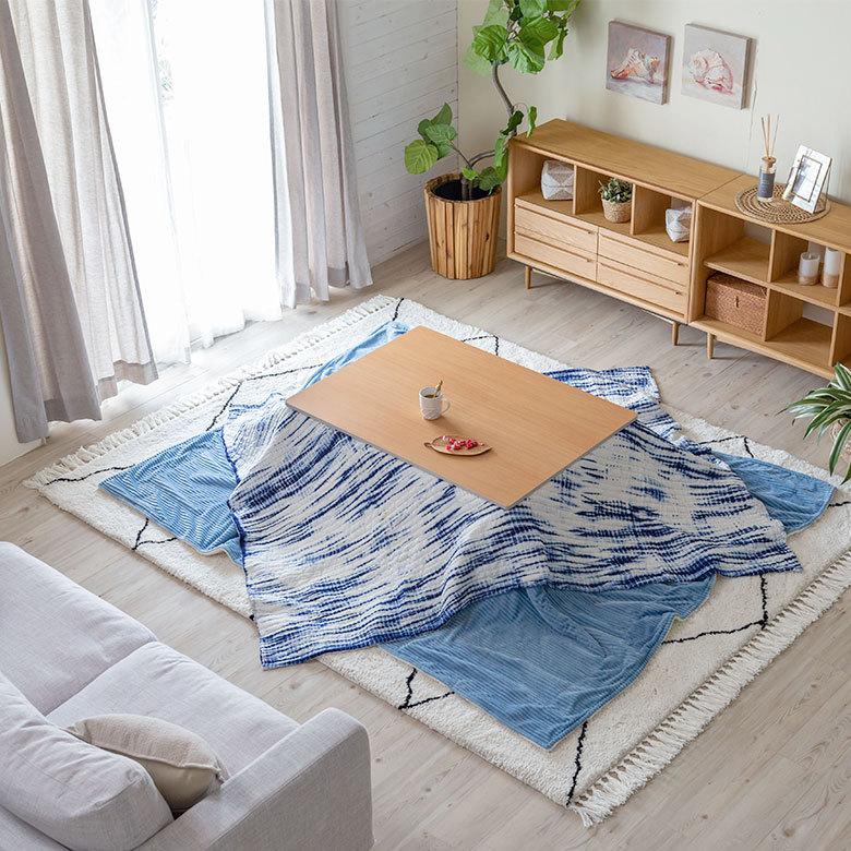 ストライプ ソファーカバー ベッド用 こたつ 縞模様 北欧 おしゃれ