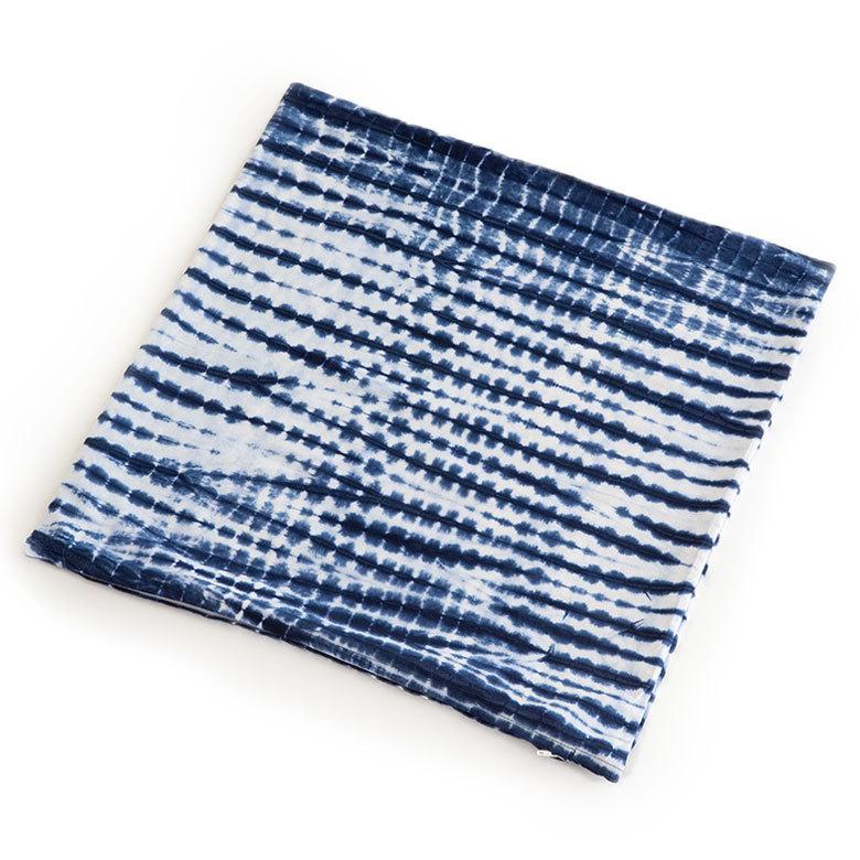 メール便対応 クッションカバー クッション カバー タイダイ 45×45 cm 正方形 洗える 夏 春 青 波 海 コットン 綿 ソファ おしゃれ インテリア 北欧 34503 | ブランド登録なし | 19