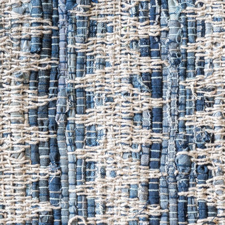 ラグ マット ラグマット インド デニム フリンジ付き 130×190cm Raha ラーハ 絨毯 じゅうたん 長方形 リビング 寝室 春 夏 秋 冬 おしゃれ 北欧 西海岸 34510 | ELEMENTS（インテリア） | 17