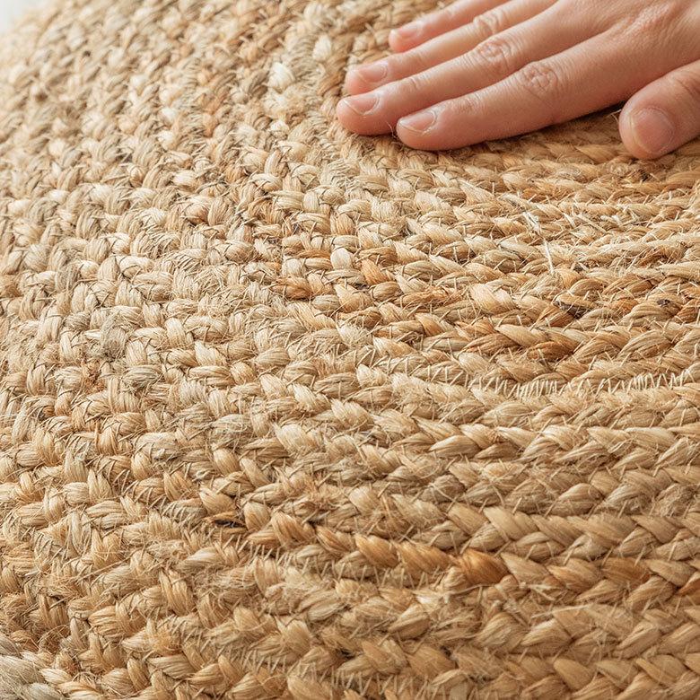 プフ スツール  オットマン プーフ フロア ジュート 椅子 いす ソファ  ソファー  フット 足置き  丸 家具 おしゃれ モロッコ インテリア BOHO 西海岸 34513 | ELEMENTS（インテリア） | 11