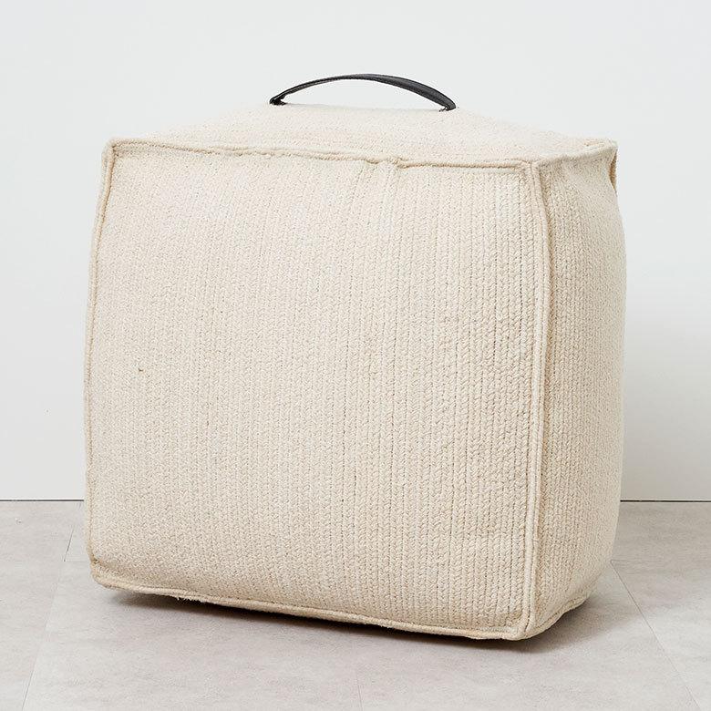 プフ スツール  オットマン プーフ フロア コットン 綿 椅子 いす ソファ  ソファー  フット 足置き  家具 おしゃれ モロッコ インテリア BOHO 西海岸 34514 | ELEMENTS（インテリア） | 18