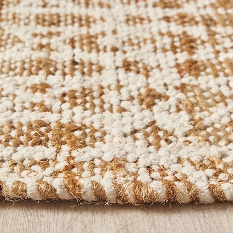 玄関 マット ジュート ラグ 麻 綿 コットン シェニール フリンジ付き インド オールシーズン リバーシブル 2way おしゃれ インテリア BOHO 北欧 西海岸 34518 | ELEMENTS（インテリア） | 14