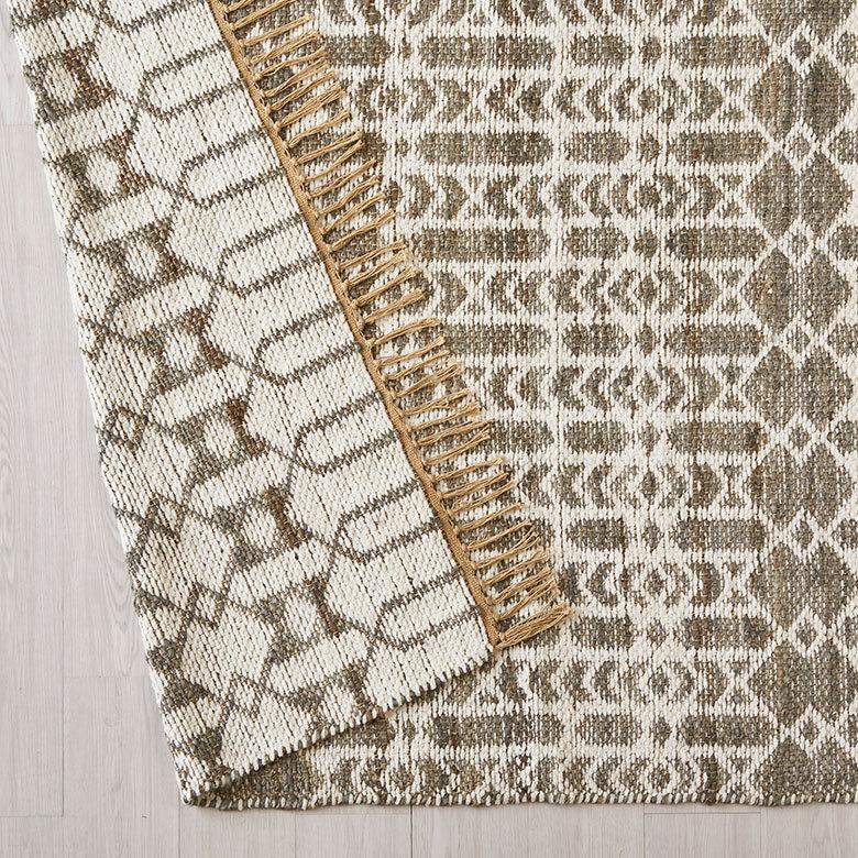 ラグ マット ジュート 麻 綿 コットン シェニール フリンジ カーペット 絨毯 室内 オールシーズン リバーシブル おしゃれ インテリア BOHO 北欧 西海岸 34519 | ELEMENTS（インテリア） | 12