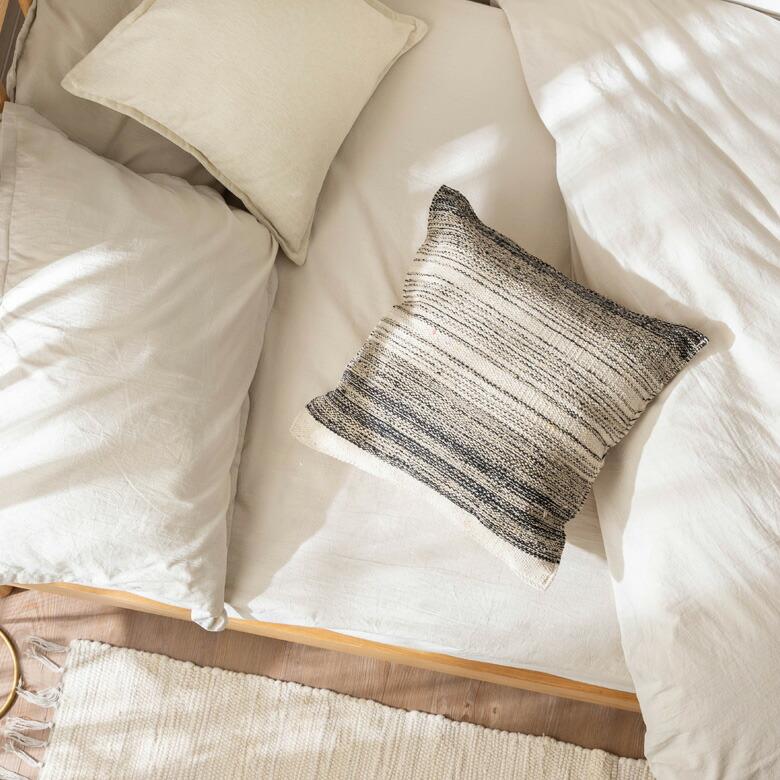 ★限定出品★ TENDERLOIN クッション カバー ボーダー ストライプ 炭 ストライプクッションカバー,LBC| TOKYO DESIGN CHANNEL