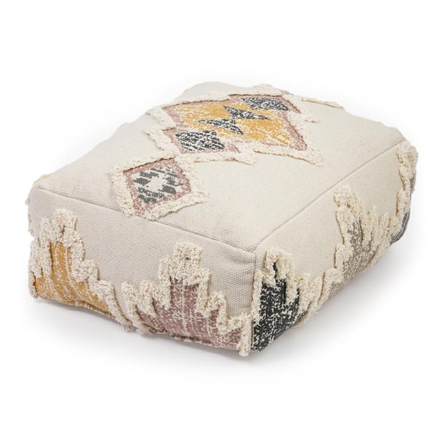 プフ raha ラーハ クッション オットマン スツール 低め キリム柄 インド製 テーブル フットレスト  ソファ 1P 一人 掛け 1人 おしゃれ 北欧 ヴィンテージ 34540 | ELEMENTS（インテリア） | 19