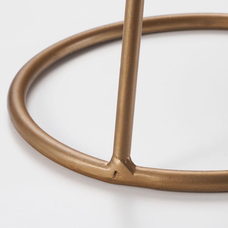 サイドテーブル 円形 ラウンド マットゴールド ジオメトリック ソファー プランター フラワースタンド 室内 屋内 おしゃれ おしゃれ モダン 西海岸 34549 | ELEMENTS（インテリア） | 16