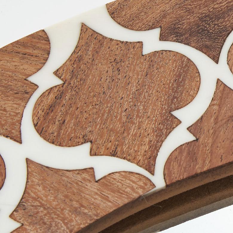 鏡 壁掛けミラー 円形 丸型 モロッカン柄 かがみ ウォール 化粧鏡 立て掛け鏡 リビング 寝室 玄関 トイレ  おしゃれ モロッカン 西海岸 34551 | ELEMENTS（インテリア） | 11