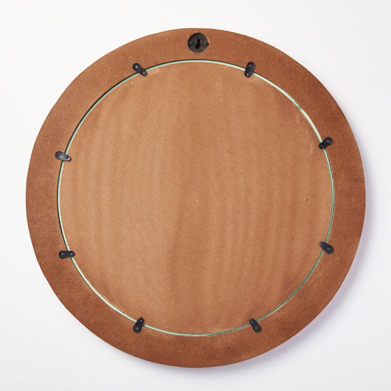 鏡 壁掛け鏡 円形 丸型 ジオメトリック柄 かがみ ウォールミラー 化粧鏡 立て掛け鏡 リビング 寝室 玄関 トイレ  おしゃれ モロッカン 西海岸 34552 | ELEMENTS（インテリア） | 10