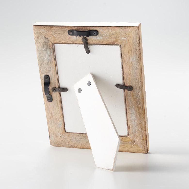 フォトフレーム 写真立て 木製 マンゴーウッド シェブロン 縦 横置き スタンド 壁掛け ホワイトウォッシュ おしゃれ インテリア 西海岸 [34561] | ELEMENTS（インテリア） | 17