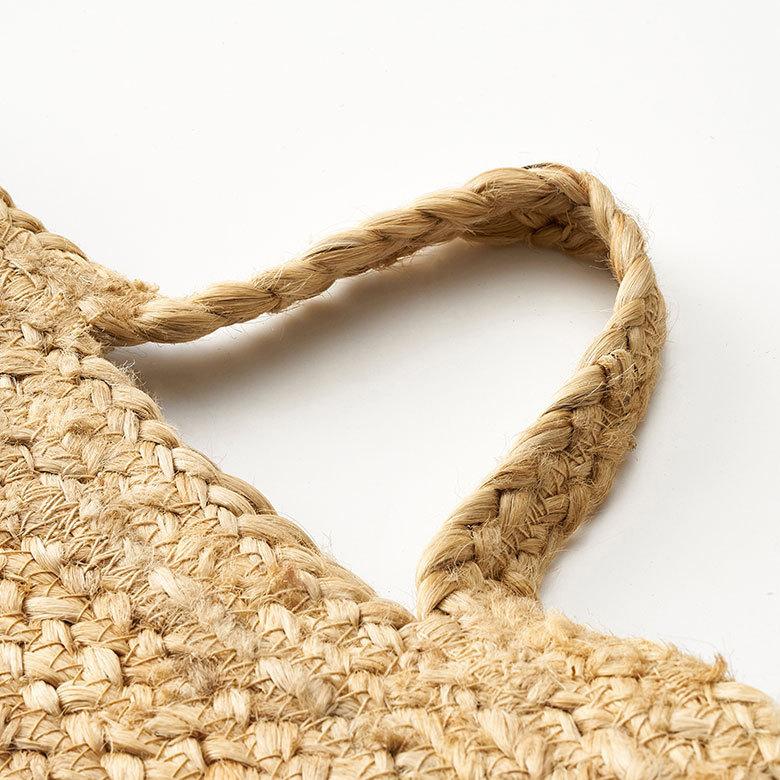 バスケット 吊り下げ かご カゴ ジュート 麻 円形 Sサイズ 収納 ハンギング 壁掛け プランター クローゼット インテリア おしゃれ 北欧 西海岸 雑貨 34564 | ELEMENTS（インテリア） | 17