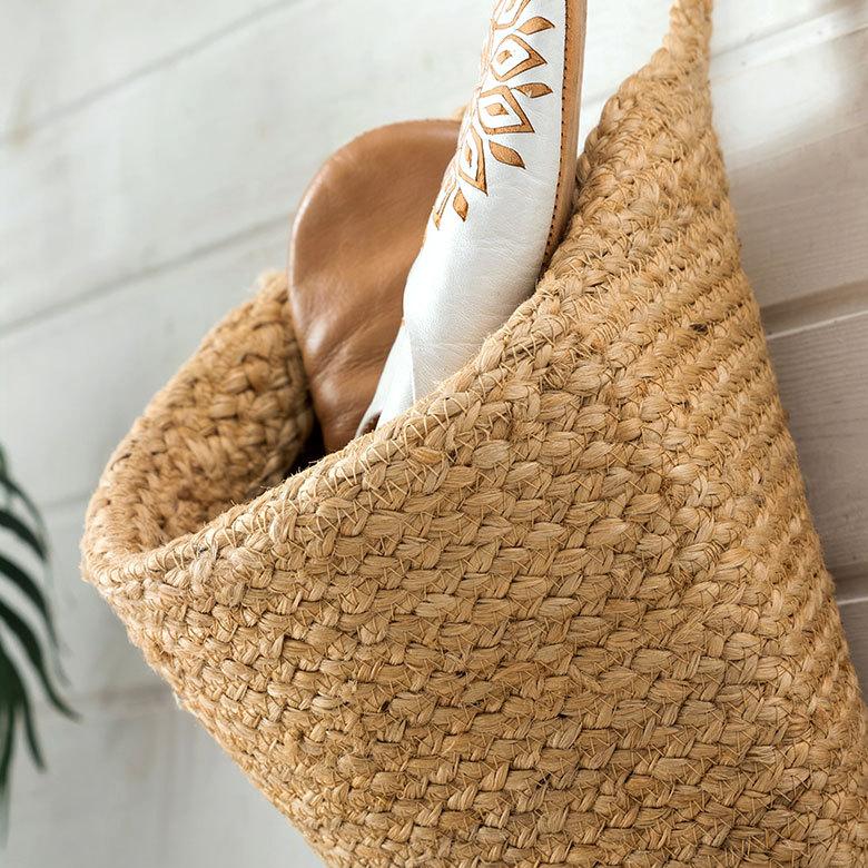 バスケット 吊り下げ かご カゴ ジュート 麻 円形 Sサイズ 収納 ハンギング 壁掛け プランター クローゼット インテリア おしゃれ 北欧 西海岸 雑貨 34564 | ELEMENTS（インテリア） | 02