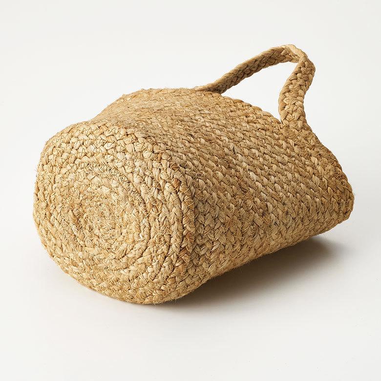 バスケット 吊り下げ かご カゴ ジュート 麻 円形 Sサイズ 収納 ハンギング 壁掛け プランター クローゼット インテリア おしゃれ 北欧 西海岸 雑貨 34566 | ELEMENTS（インテリア） | 18