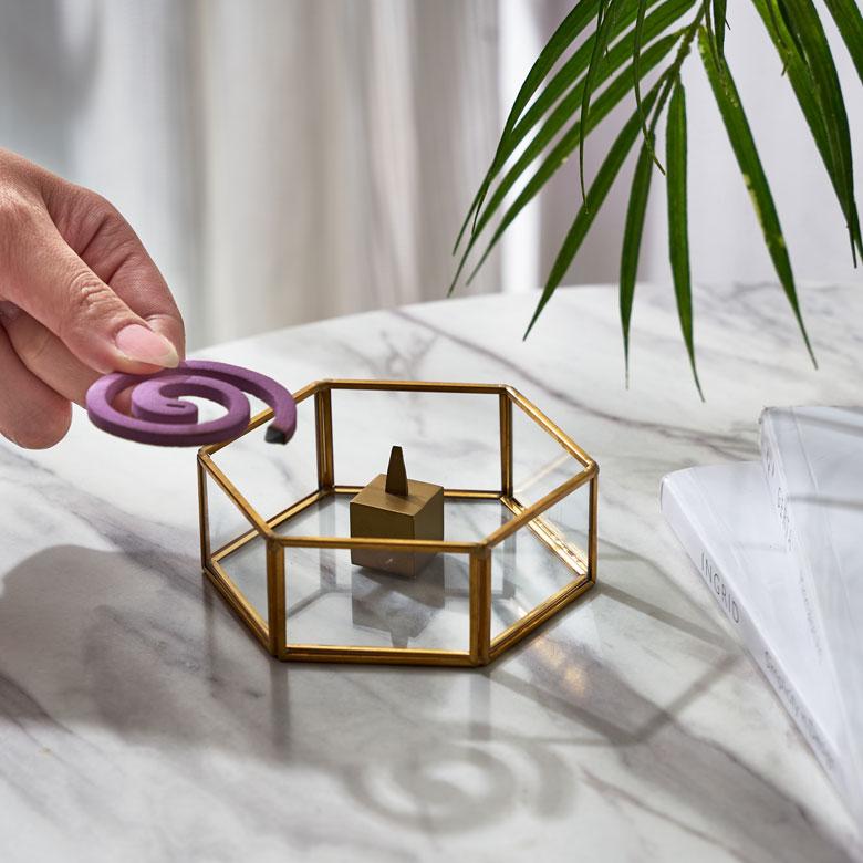 蚊取り線香 スタンド ホルダー 真鍮 ブラス Brass 蚊やり かやり 虫除け アウトドア アクセサリー オプション ガーデニング インテリア 西海岸 北欧 34568 | ELEMENTS（インテリア） | 09