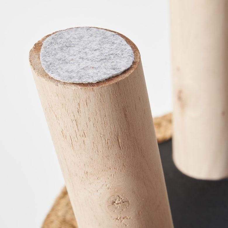 スツール 丸 ラウンド 円形 ジュート 木製脚 椅子 いす イス チェア 腰掛け オットマン 花台 家具 プランタースタンド おしゃれ インテリア 北欧 西海岸 34571 | ELEMENTS（インテリア） | 11