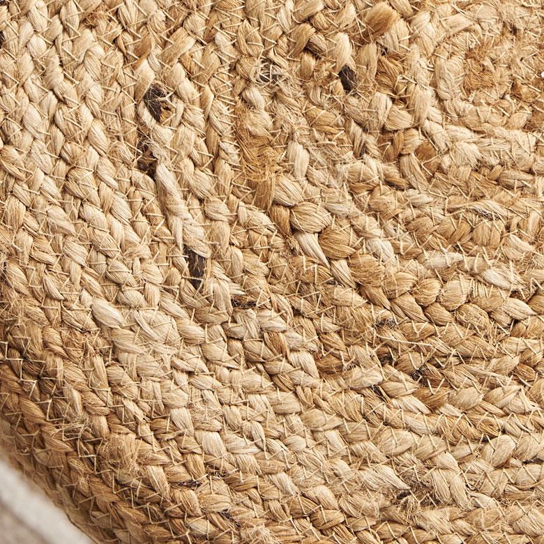 スツール 丸 ラウンド 円形 ジュート 木製脚 椅子 いす イス チェア 腰掛け オットマン 花台 家具 プランタースタンド おしゃれ インテリア 北欧 西海岸 34571 | ELEMENTS（インテリア） | 07