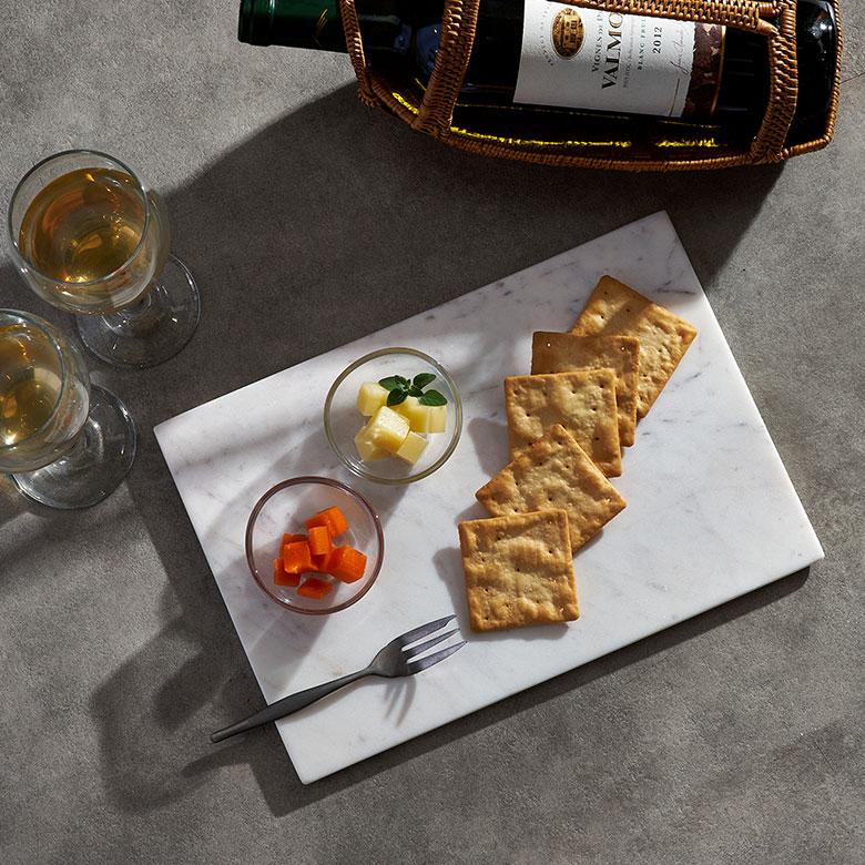 ELEMENTS 大理石 トレー プレート トレイ マーブル 天然石 インテリア