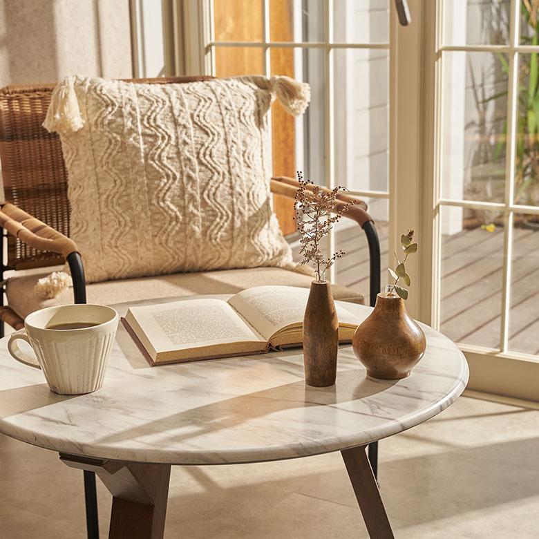 一輪挿し フラワーベース マンゴー ウッド 天然 木 製 ガラス 花瓶 約 W 9cm D 9cm H 9cm 花器 生 花 入れ オブジェ 卓上 北欧 おしゃれ 雑貨 西海岸 34584 | ブランド登録なし | 15