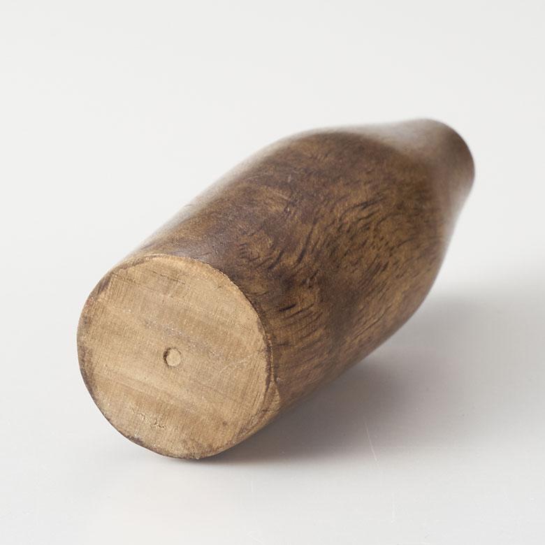 一輪挿し フラワーベース マンゴー ウッド 天然 木 製 ガラス 花瓶 約 W 4cm D 4cm H 11.5cm 花器 生 花 入れ オブジェ 北欧 おしゃれ 雑貨 西海岸 34585 | ブランド登録なし | 13