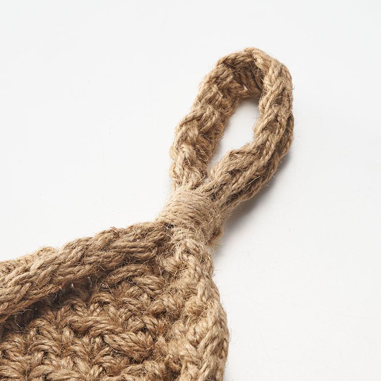 バスケット 吊り下げ かご ジュート 麻 しずく型 Mサイズ 収納 ハンギング 壁掛け プランター クローゼット インテリア おしゃれ 北欧 西海岸 雑貨 34586-m | ELEMENTS（インテリア） | 16