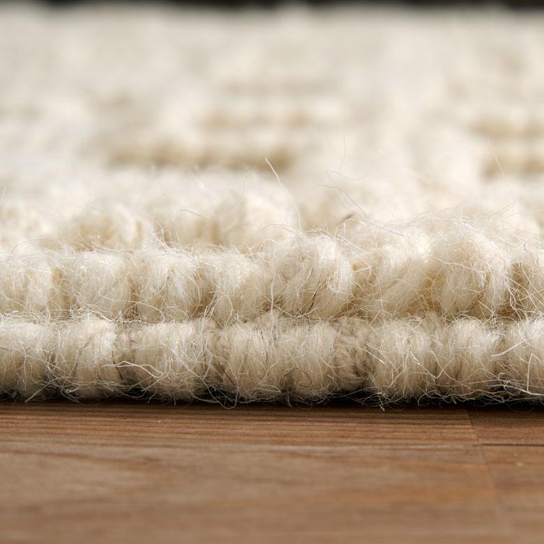 ラグ マット コットン ウール 100 × 140cm 約 1畳 オールシーズン 春 夏 秋 冬 吸湿 速乾 保温 絨毯 敷物 幅140 おしゃれ 北欧 モロッカン 西海岸風 34595 | ELEMENTS（インテリア） | 16