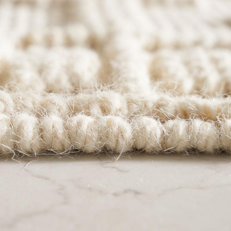 ラグ マット コットン ウール 140 × 200cm 約 1.5畳 オールシーズン 春 夏 秋 冬 吸湿 速乾 保温 絨毯 敷物 幅200 おしゃれ 北欧 モロッカン 西海岸風 34596 | ELEMENTS（インテリア） | 16