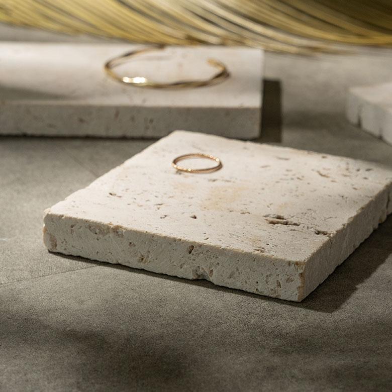 大理石 トレー ストーン 天然石 プレート トレイ ディスプレイ デコレーション 什器 アクセサリー コースター  おしゃれ 北欧 雑貨 インテリア 西海岸 34623 | ELEMENTS（インテリア） | 10